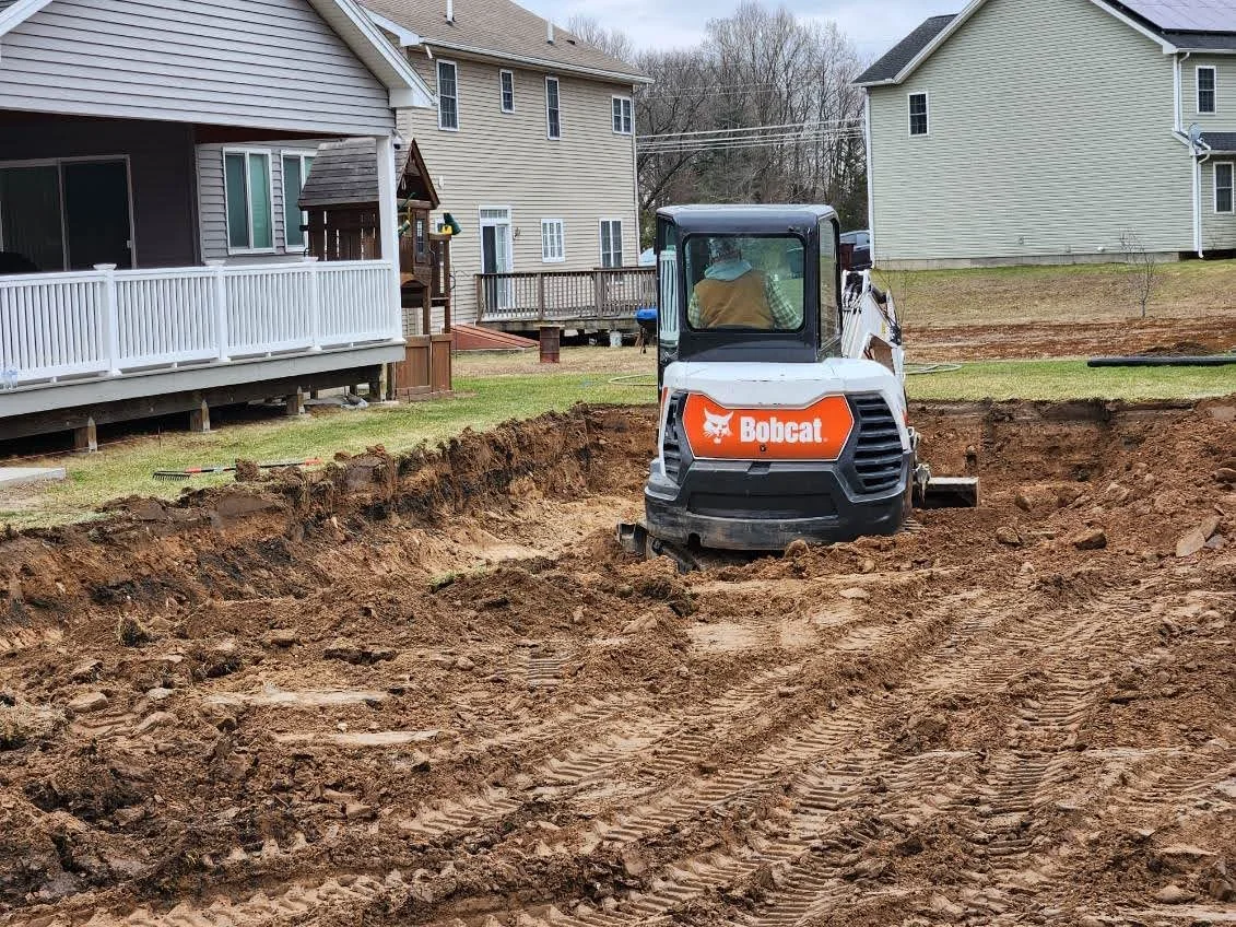 INGROUND POOL INSTALLTION(DIGGING STARTED)