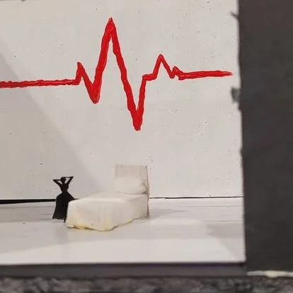 1/8" Model by Lexy Kimler, "Peace & Quiet"