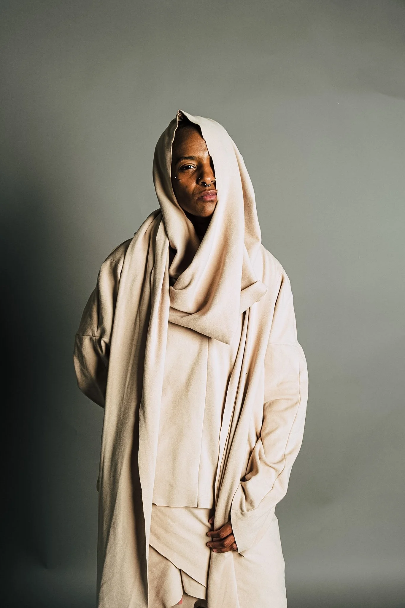 Hooded Head Scarf