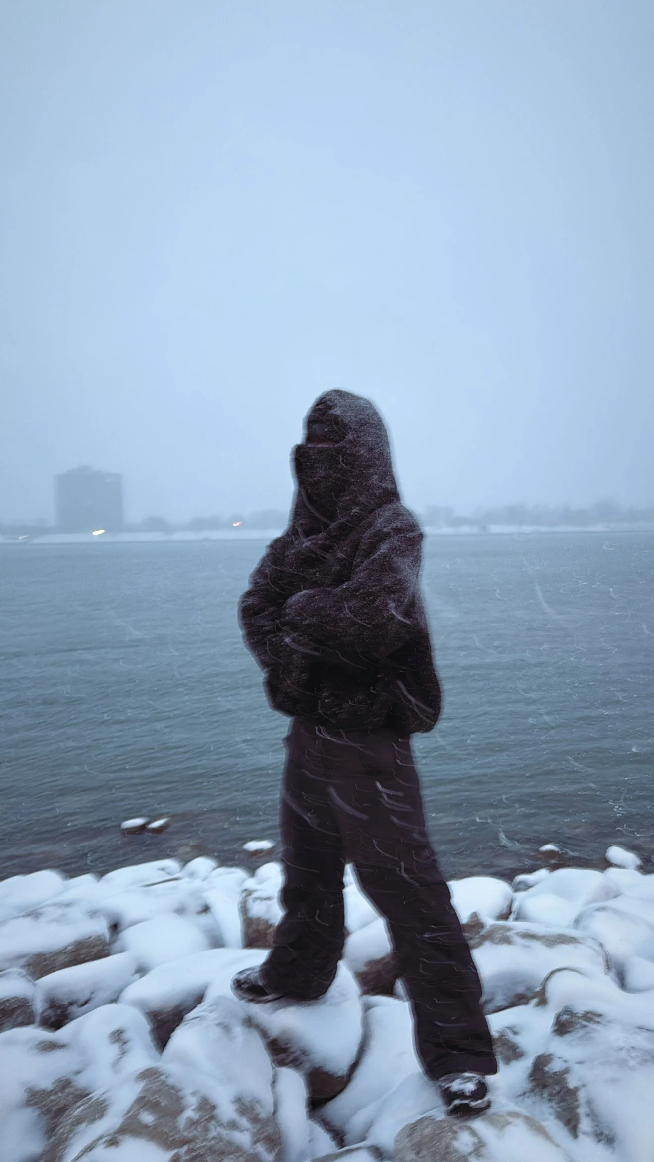 Hooded Sherpa Overcoat