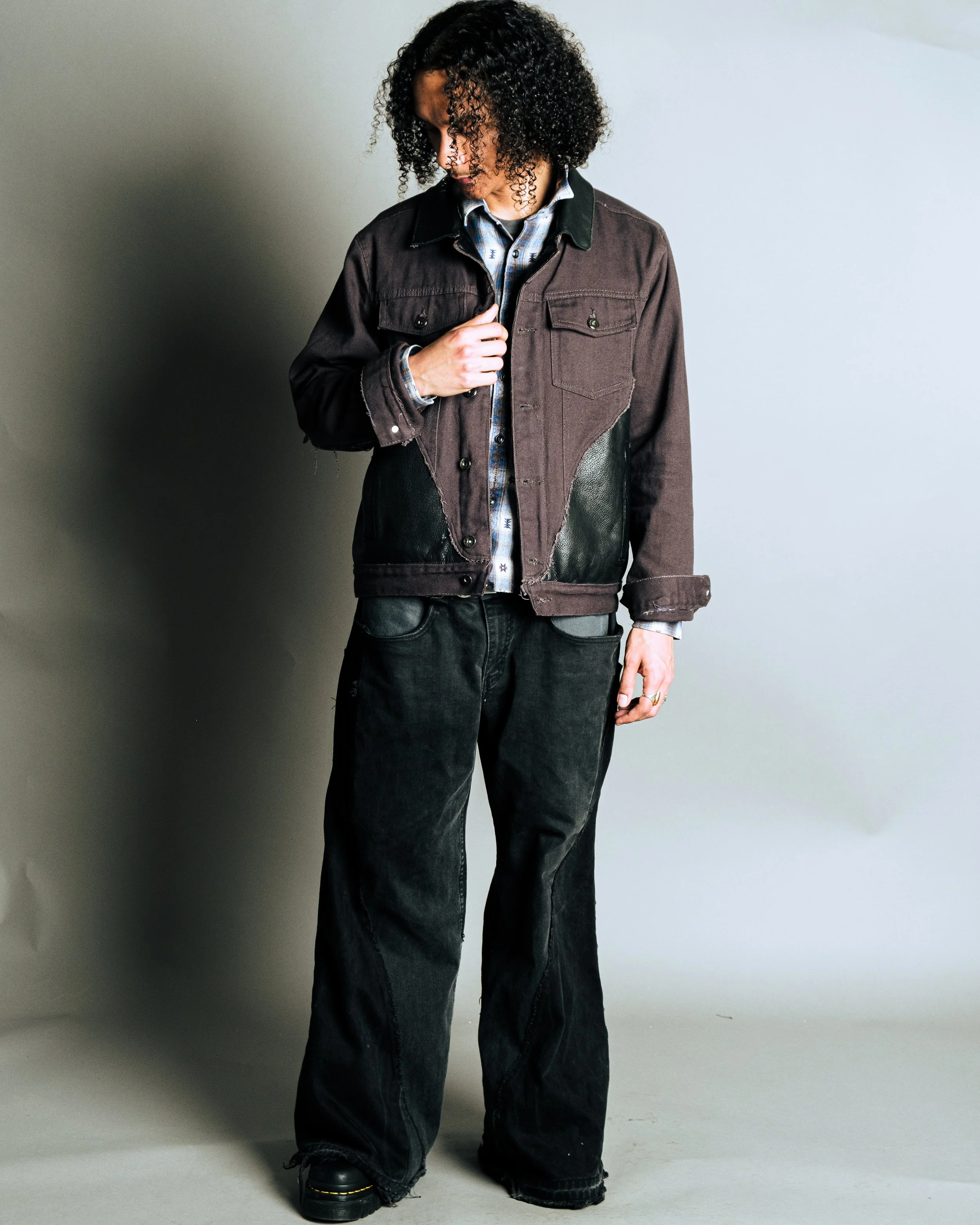 Type 3 Leather Fused Jacket