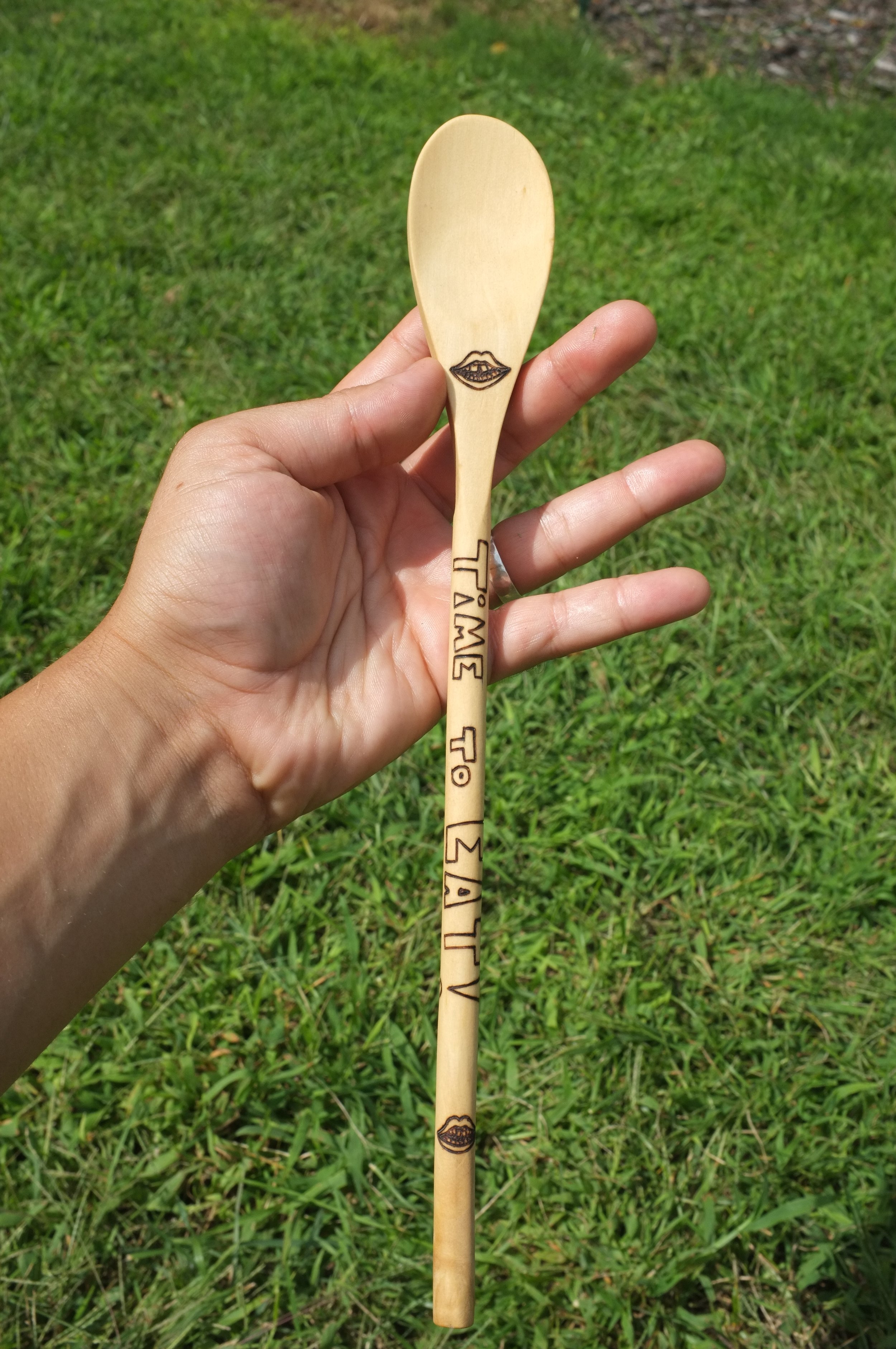 12" Spoon {Time To Eat!}