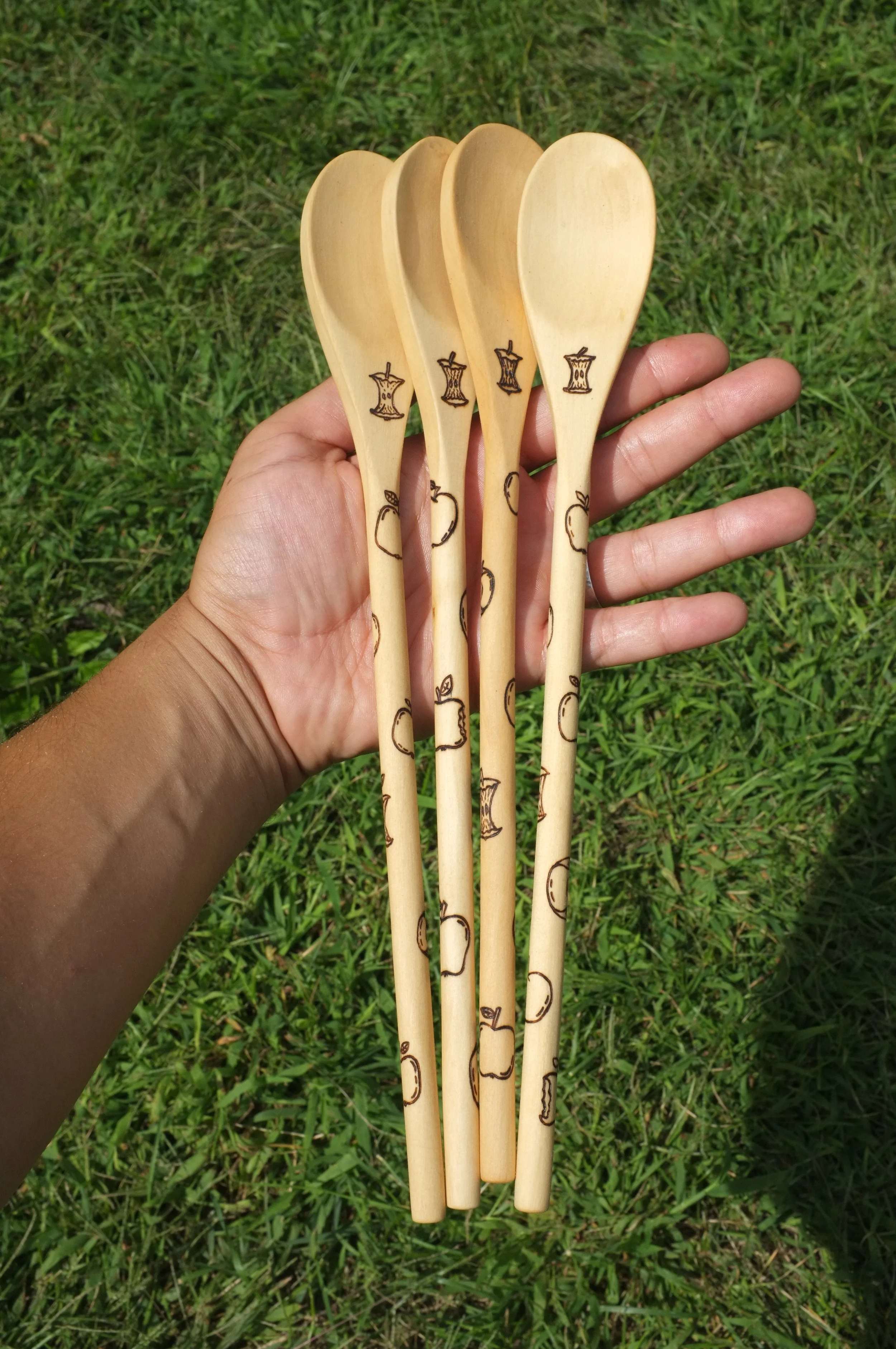 12" Spoon {Apples}