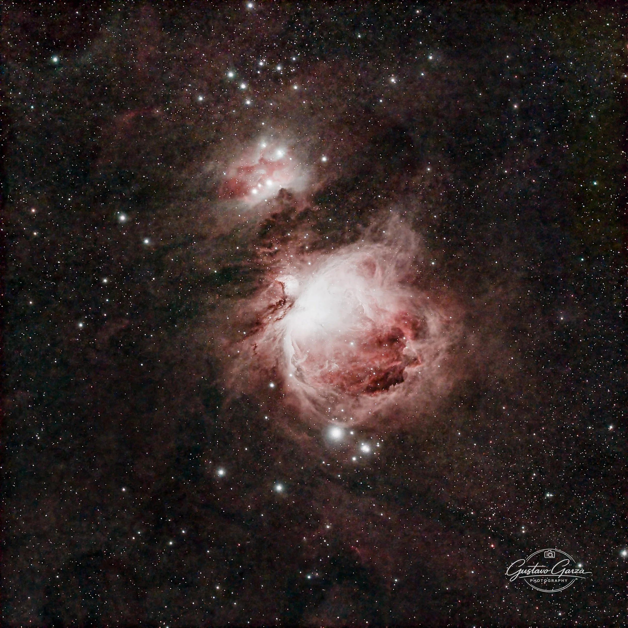 Orion and Running Man Nebulas