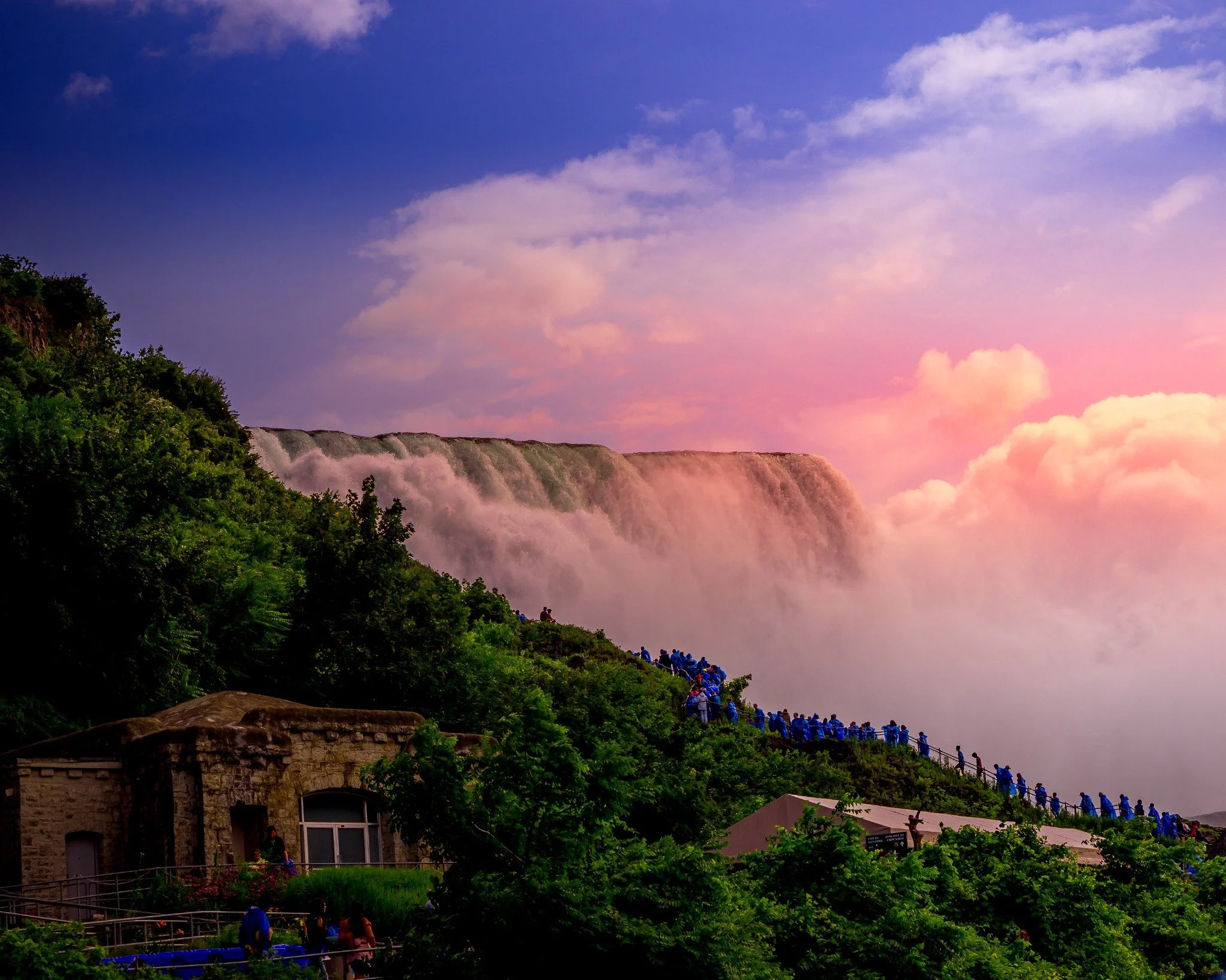 Waterfall at Dusk