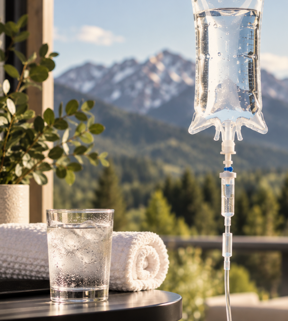 #1   "JUST ENOUGH" — $120

| Simple hydration. Nothing extra.

Your foundational IV bag for when you want "just enough" hydration and nothing more.

Includes:
IV hydration bag 