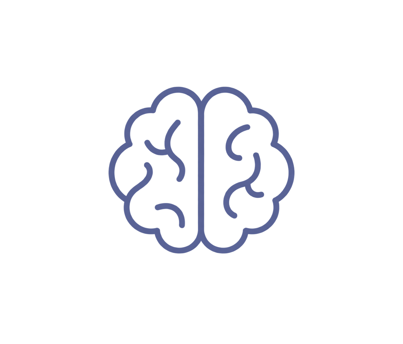 Brain line illustration representing Cognitive Behavioral Therapy (CBT).