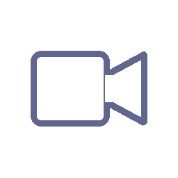 Icono de consulta por vídeo segura