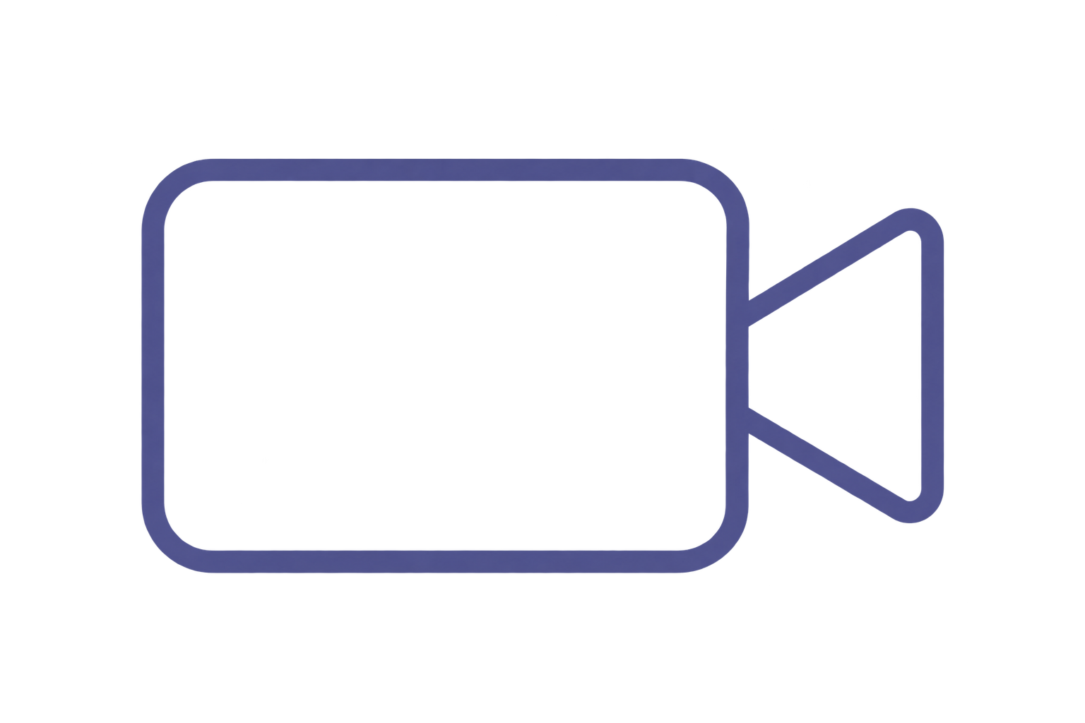 Video camera icon representing secure video consultations