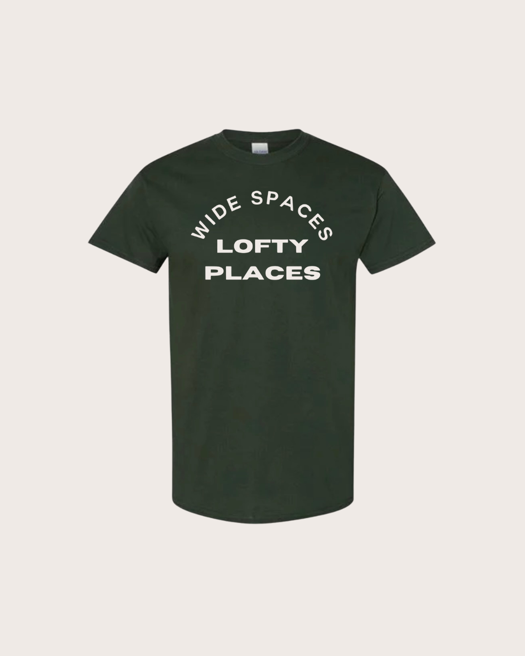 Wide Spaces Lofty Places Tee