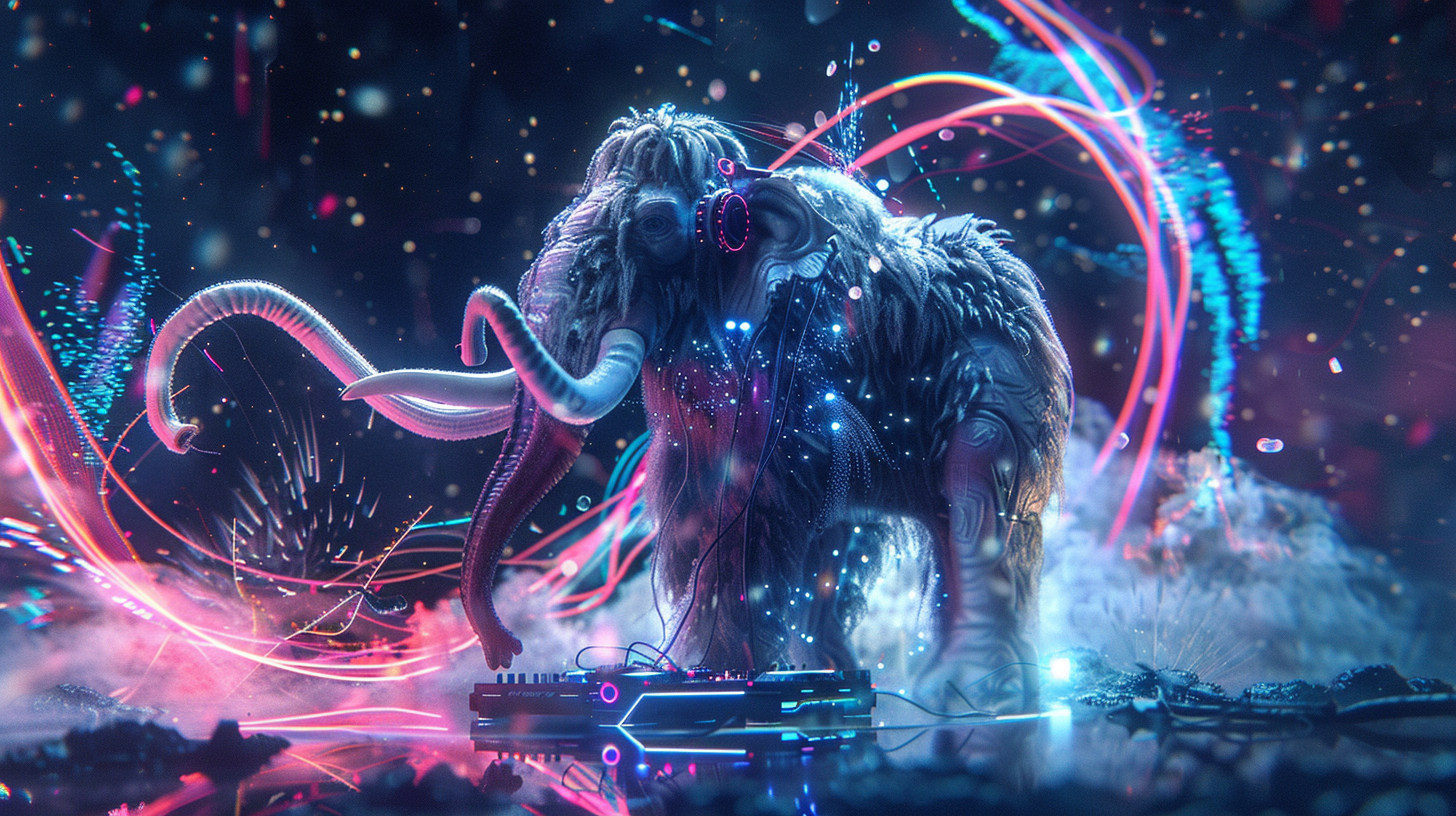 u9767649428_Ultra-realistic_3D_woolly_mammoth_DJ_surrounded_b_5cafb7d8-1675-4442-87ea-34169a3bb8ec_2.png