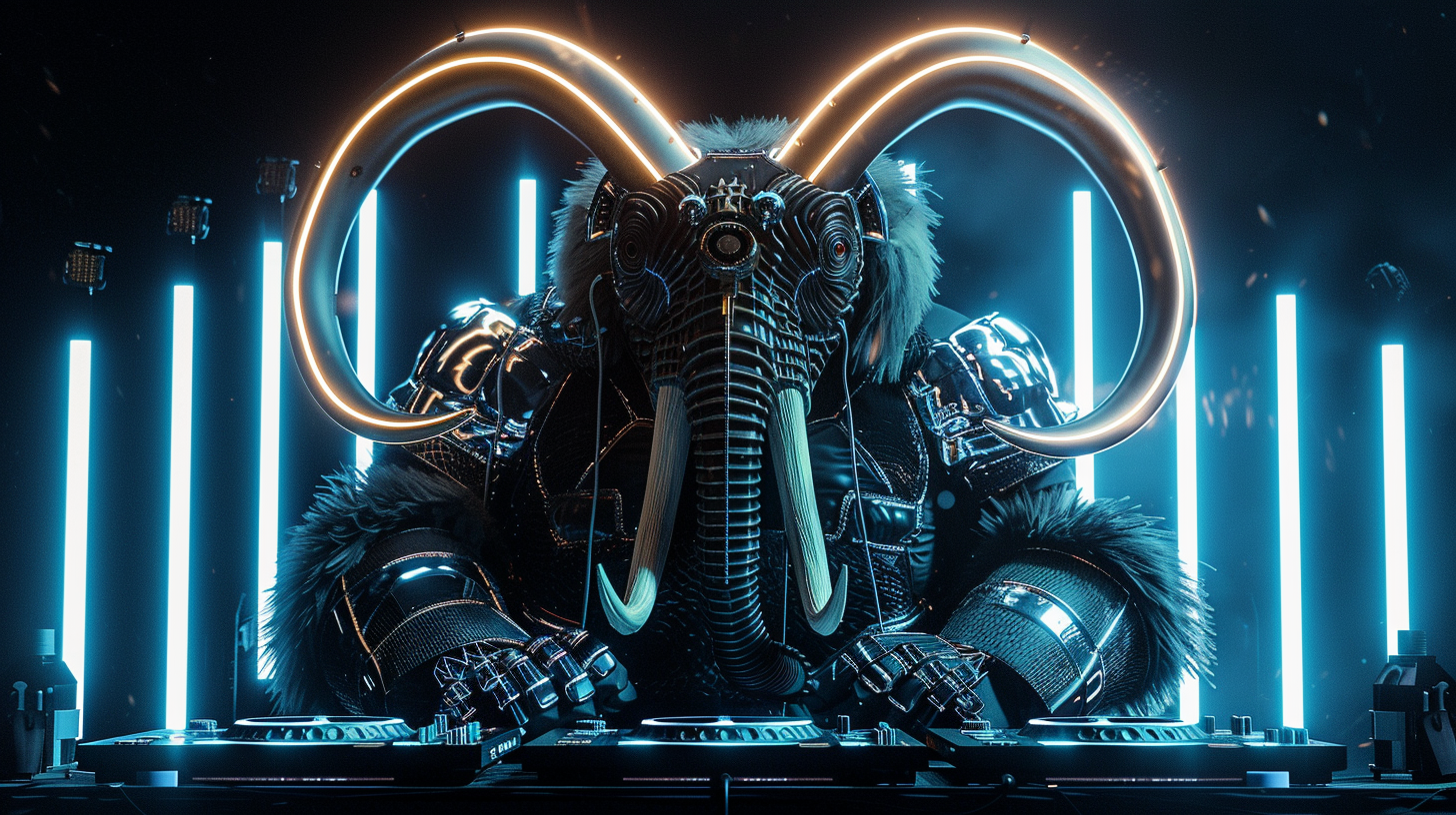 u9767649428_Photorealistic_3D_woolly_mammoth_DJ_with_illumina_05c70e67-6bb2-4dc4-bf8f-ad1b492d0304_1.png