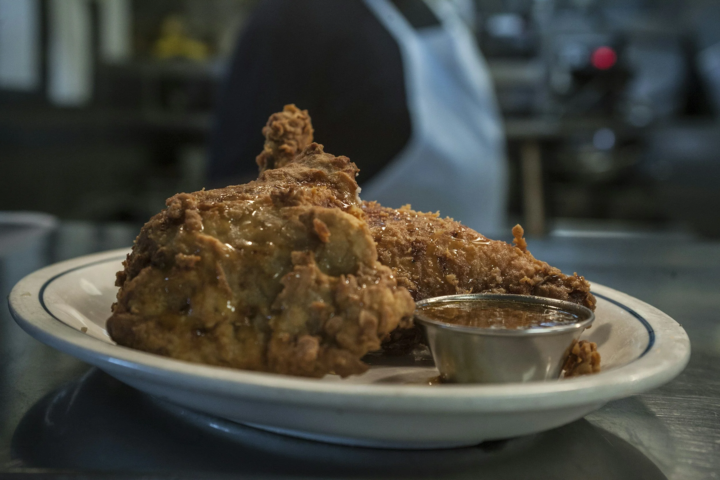 Fried Chicken wMaple Syrup
