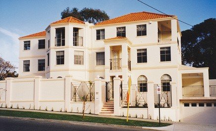 Award winning South Perth grouped housing project by Butler Constructions