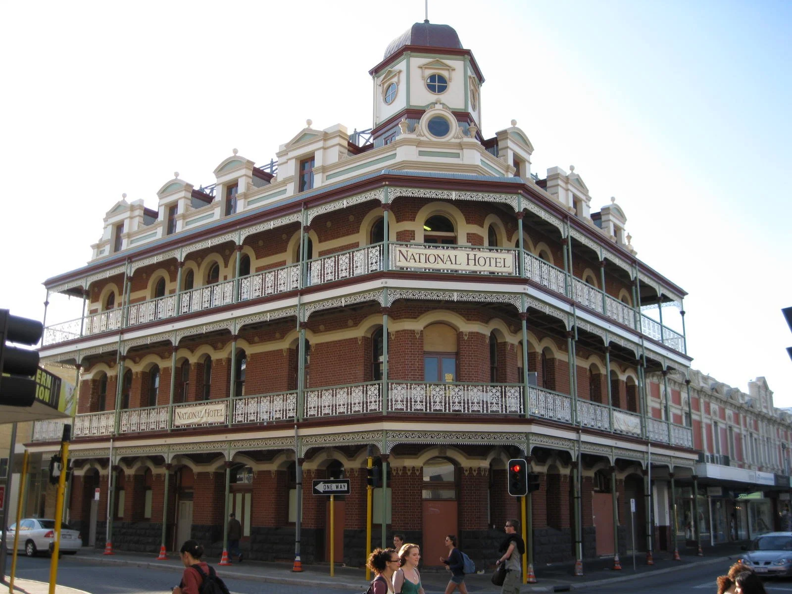 Completed National Hotel structure rebuilding Fremantle by Sean Butler