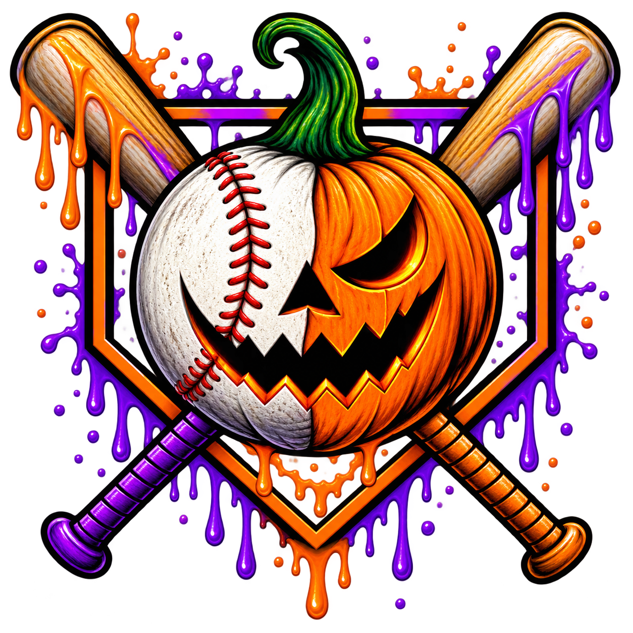 Halloween Baseball
