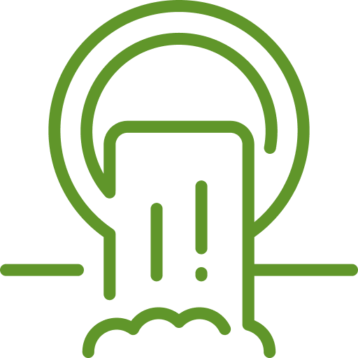 Green electronic lock icon with an exclamation mark indicating a lock warning.