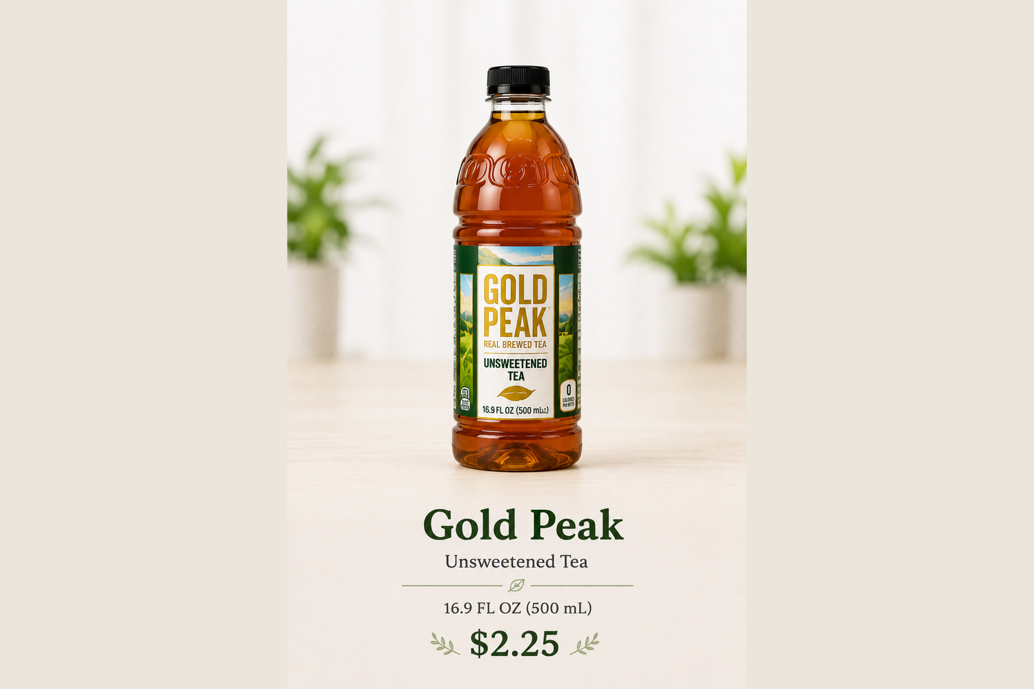 Gold Peak Unsweetened Tea