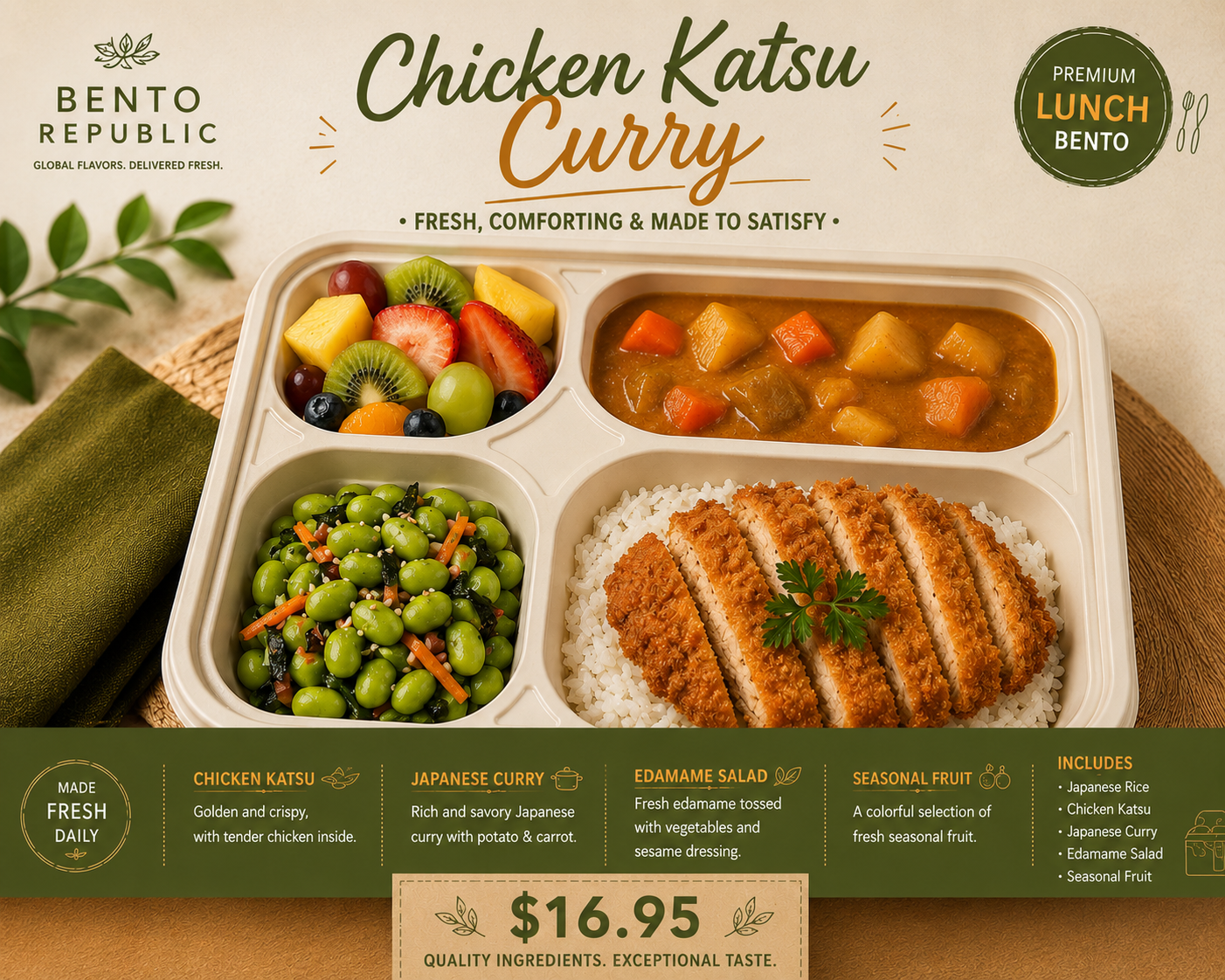 Chicken Katsu Curry Set