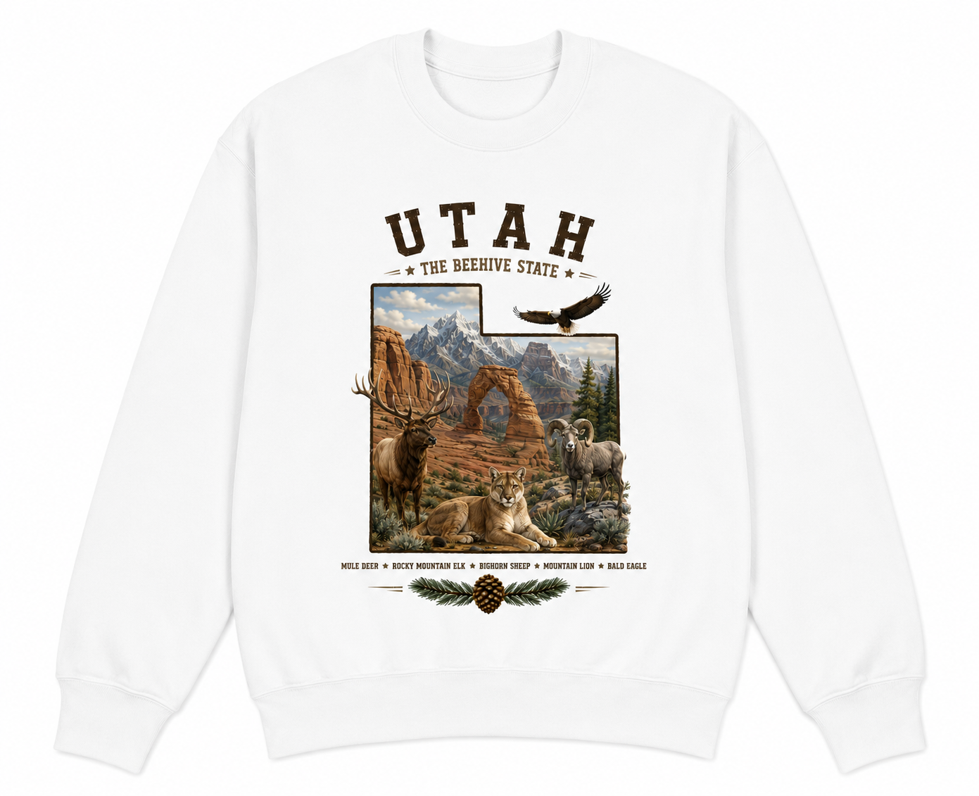 Utah State Crew Sweatshirt