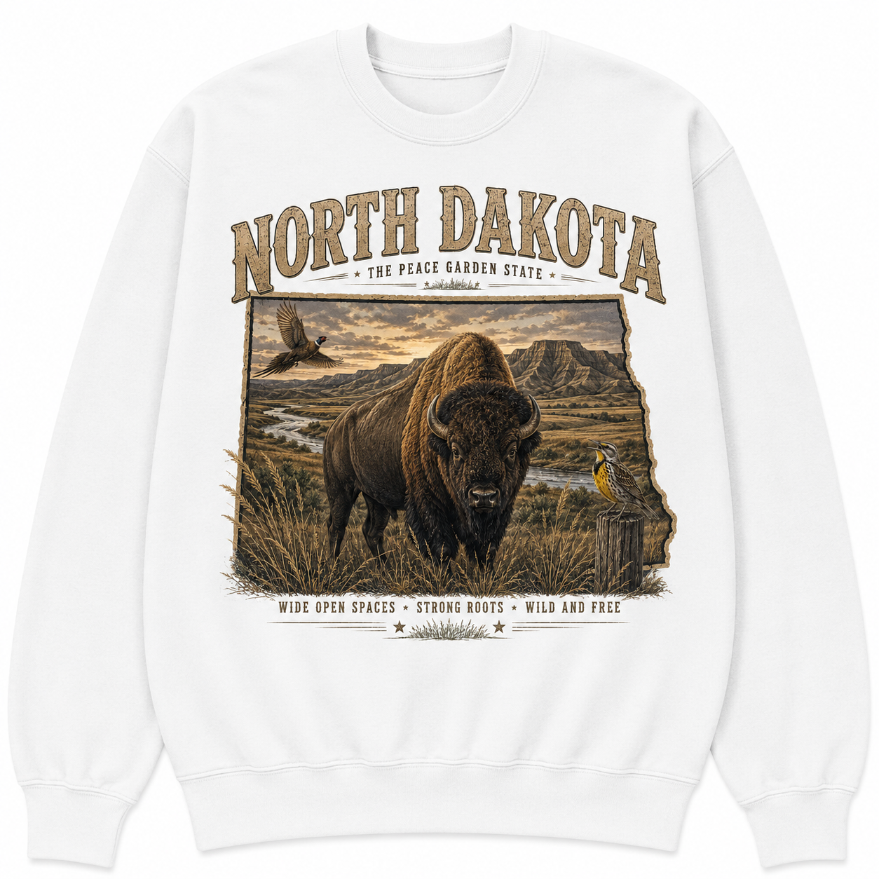 North Dakota State Crew Sweatshirt