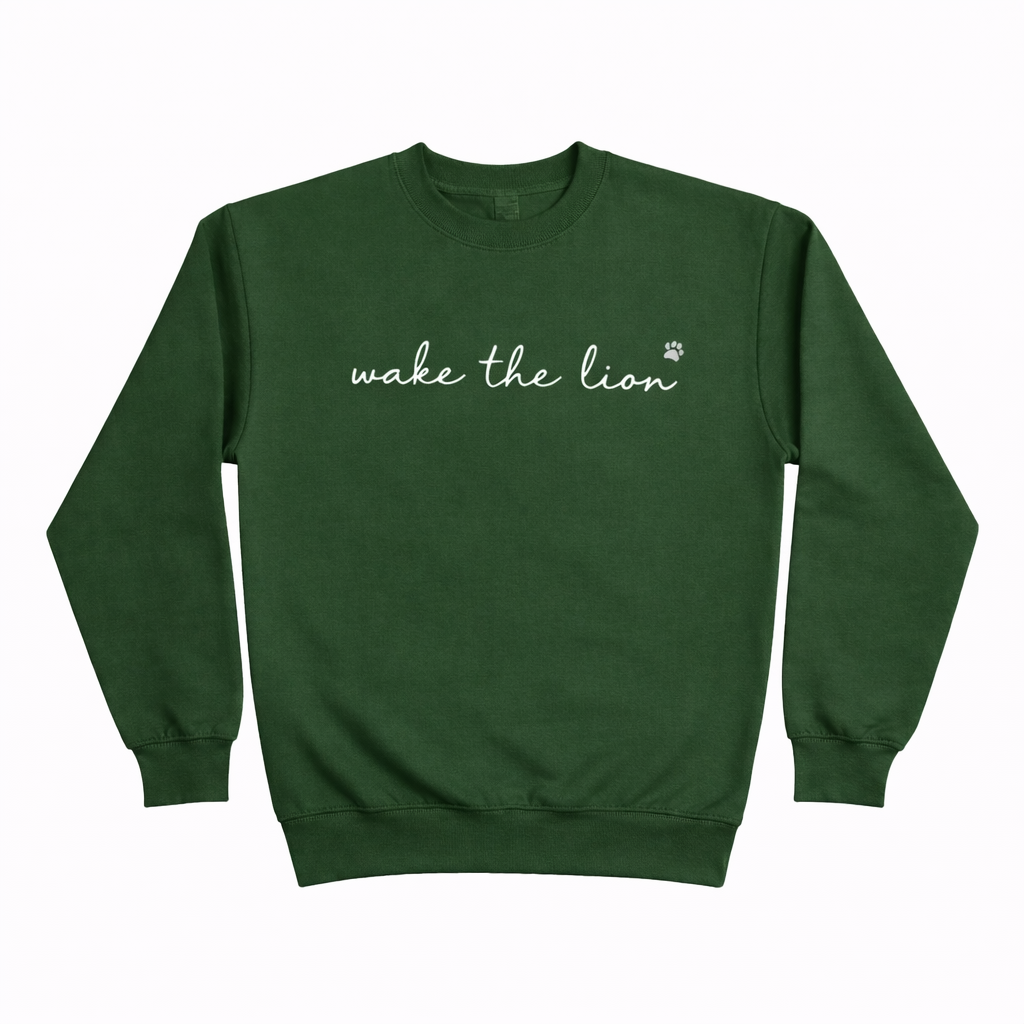 Wake the lion sweatshirt detail.png