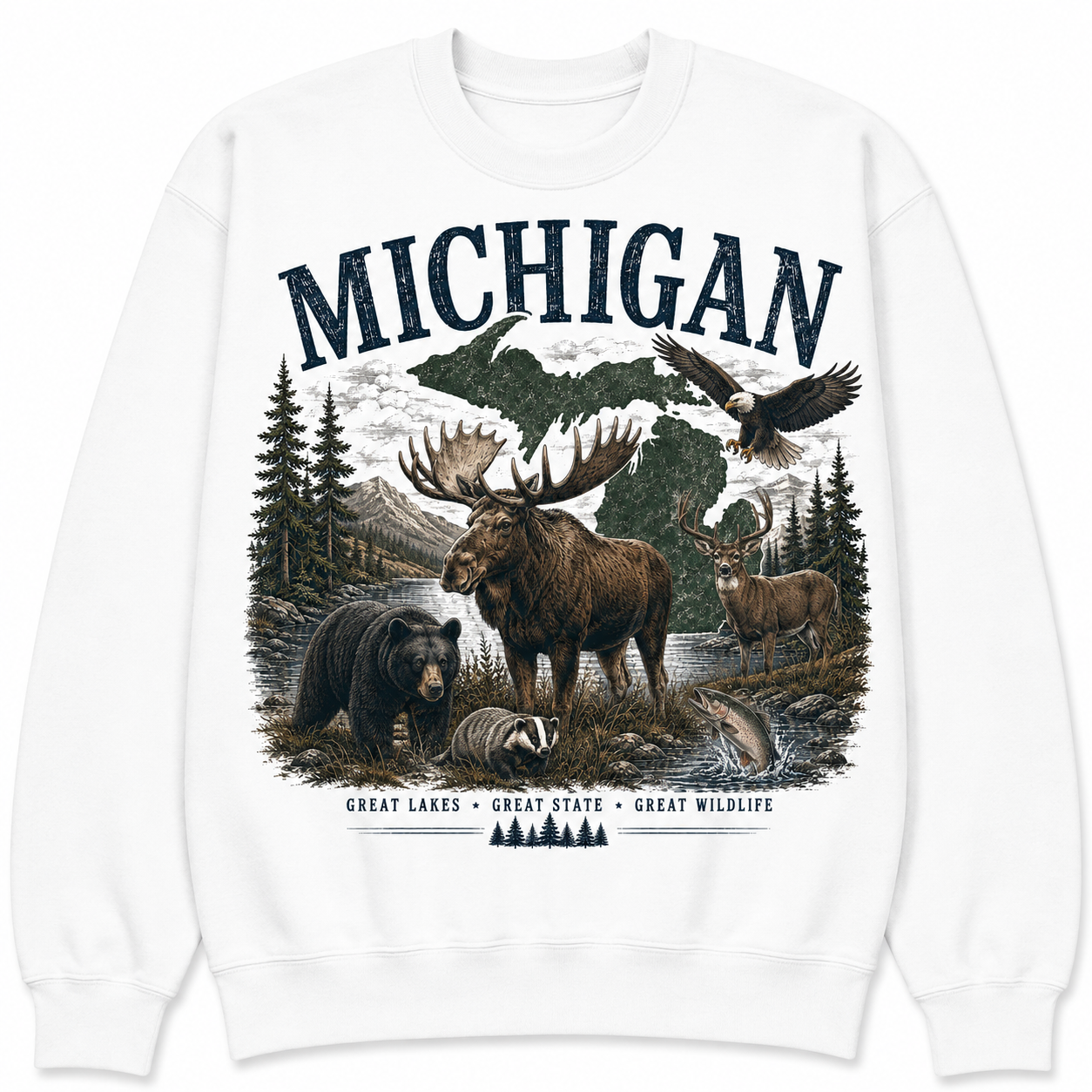 Michigan State Crew Sweatshirt