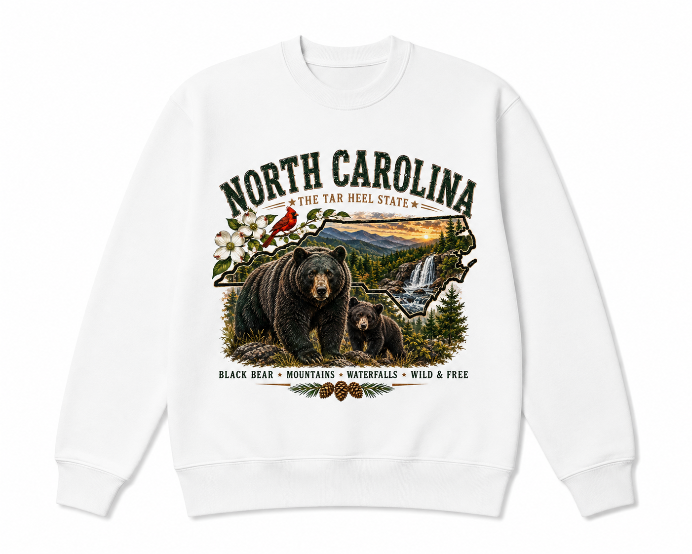 North Carolina State Crew Sweatshirt