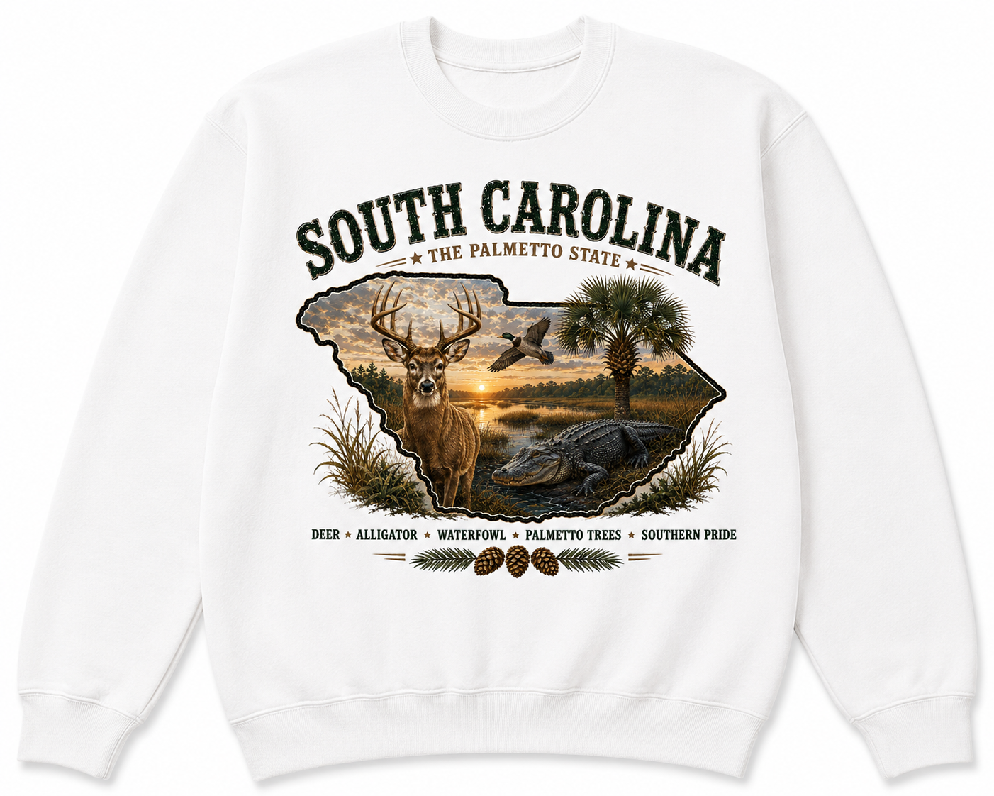 South Carolina State Crew Sweatshirt