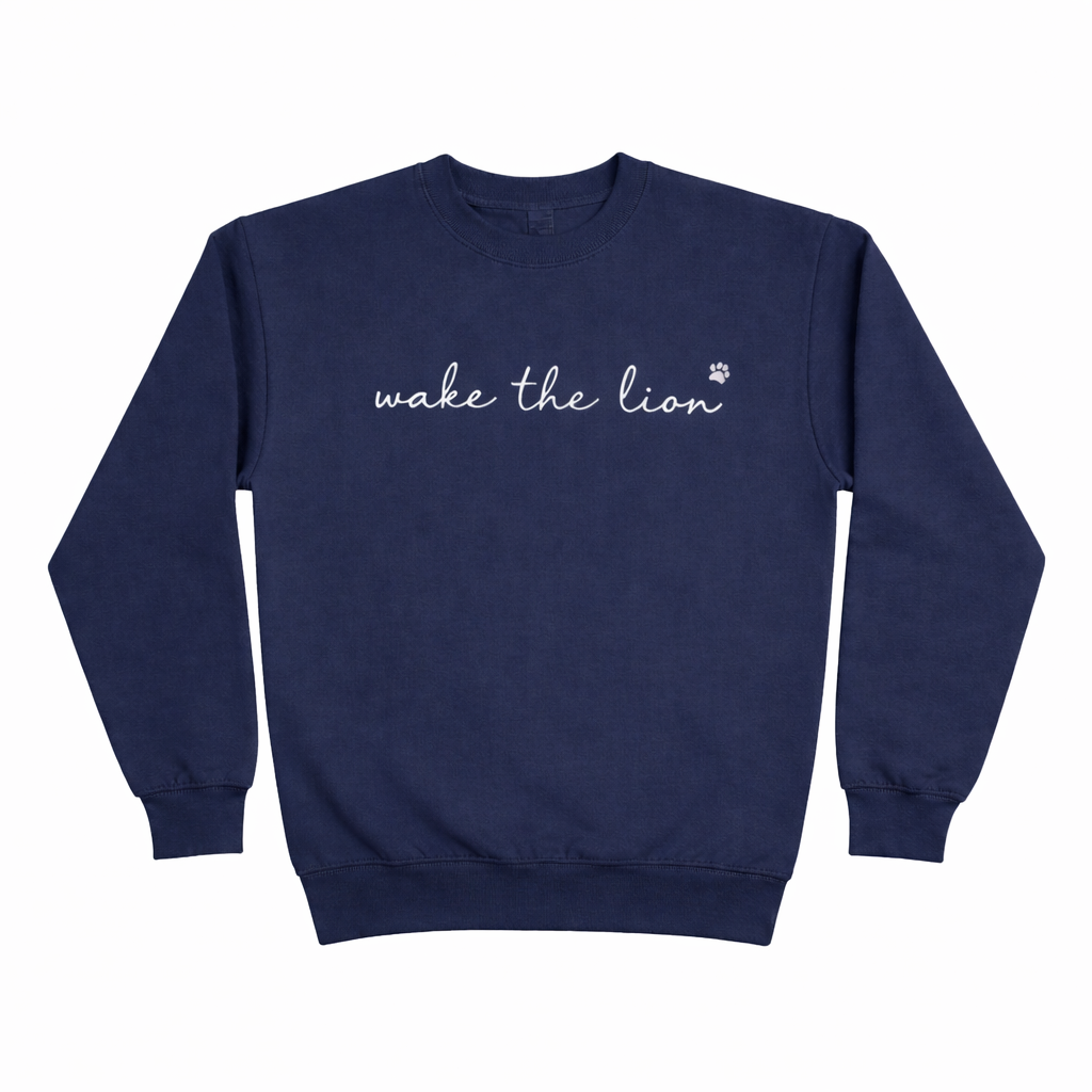 Wake the lion sweatshirt flat lay (1).png