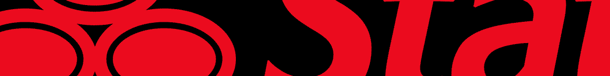 Close-up of black and red text design.