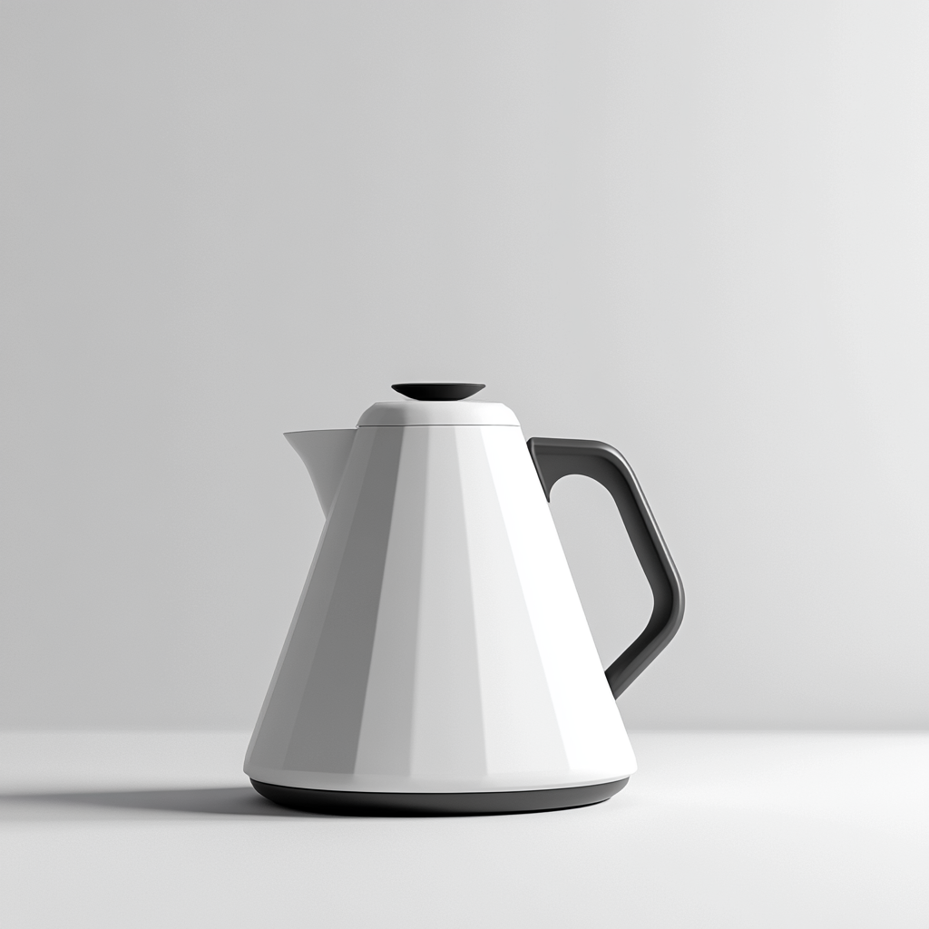 photorealistic render kettle