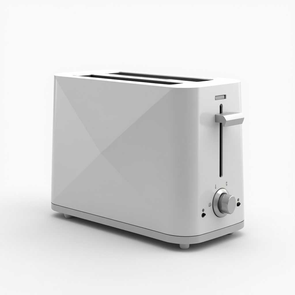 photorealistic render toaster