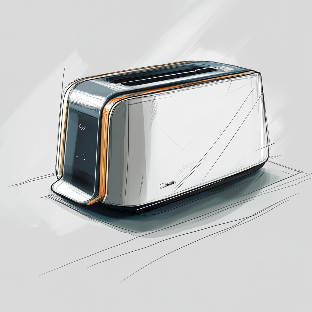 toaster concept sketch