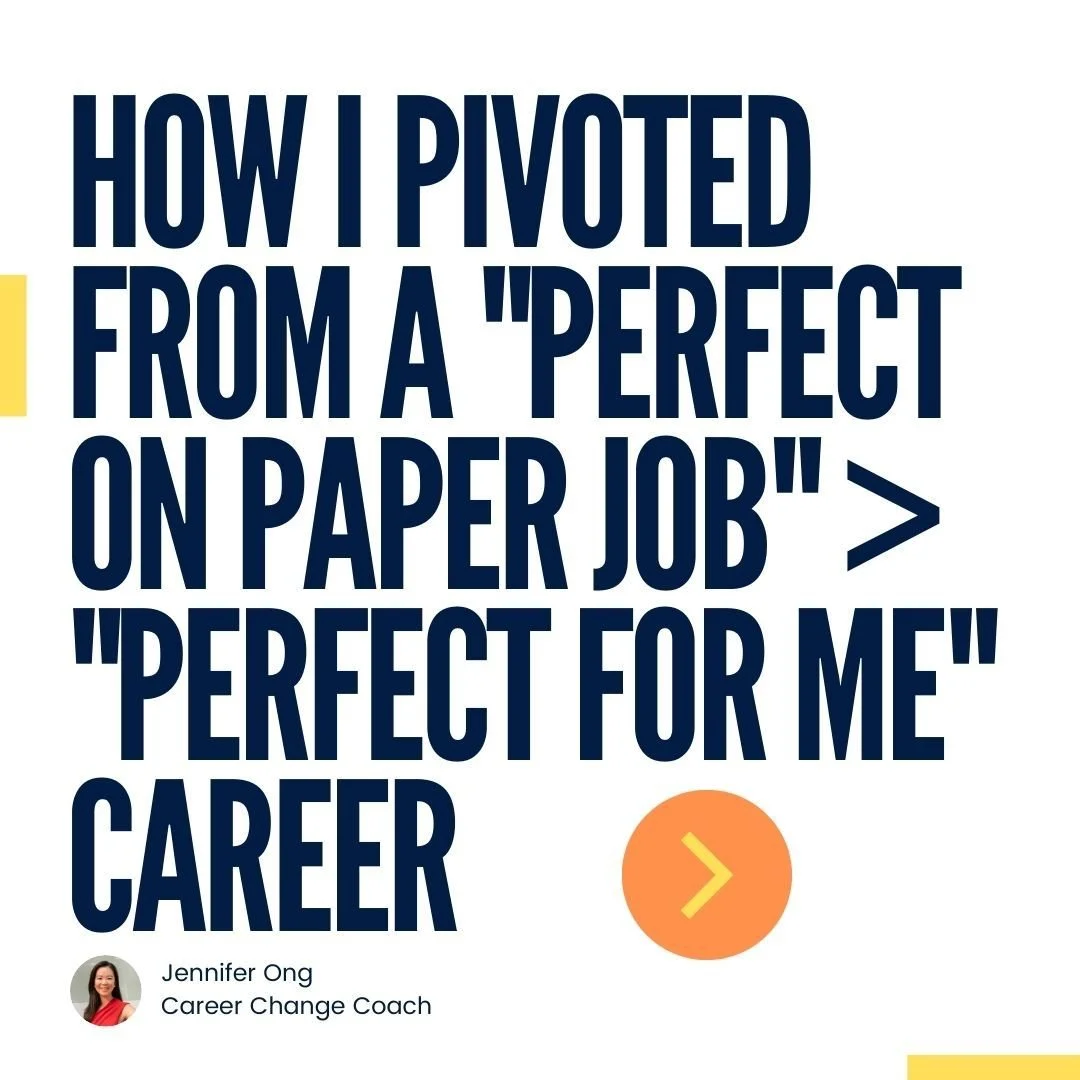 3 things I did to pivot into my dream career 