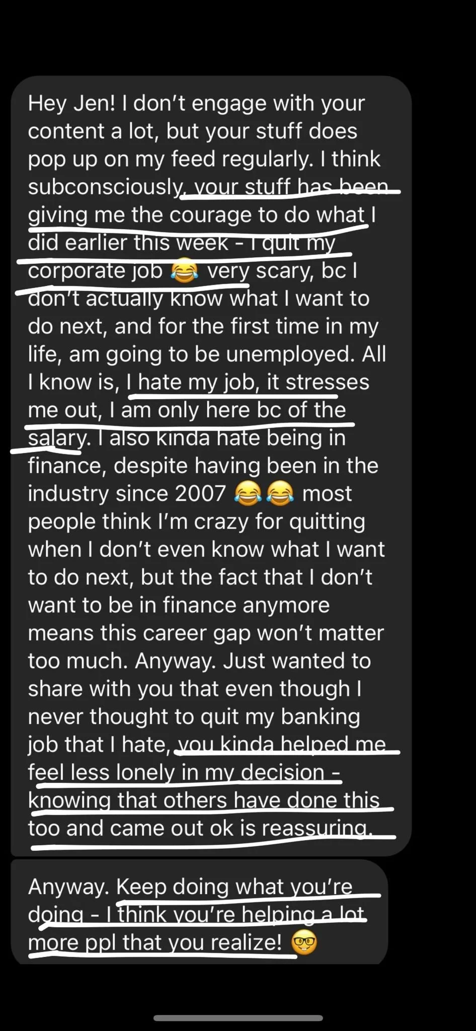 Reading this might be a waste of your time. 🤷🏻‍♀️