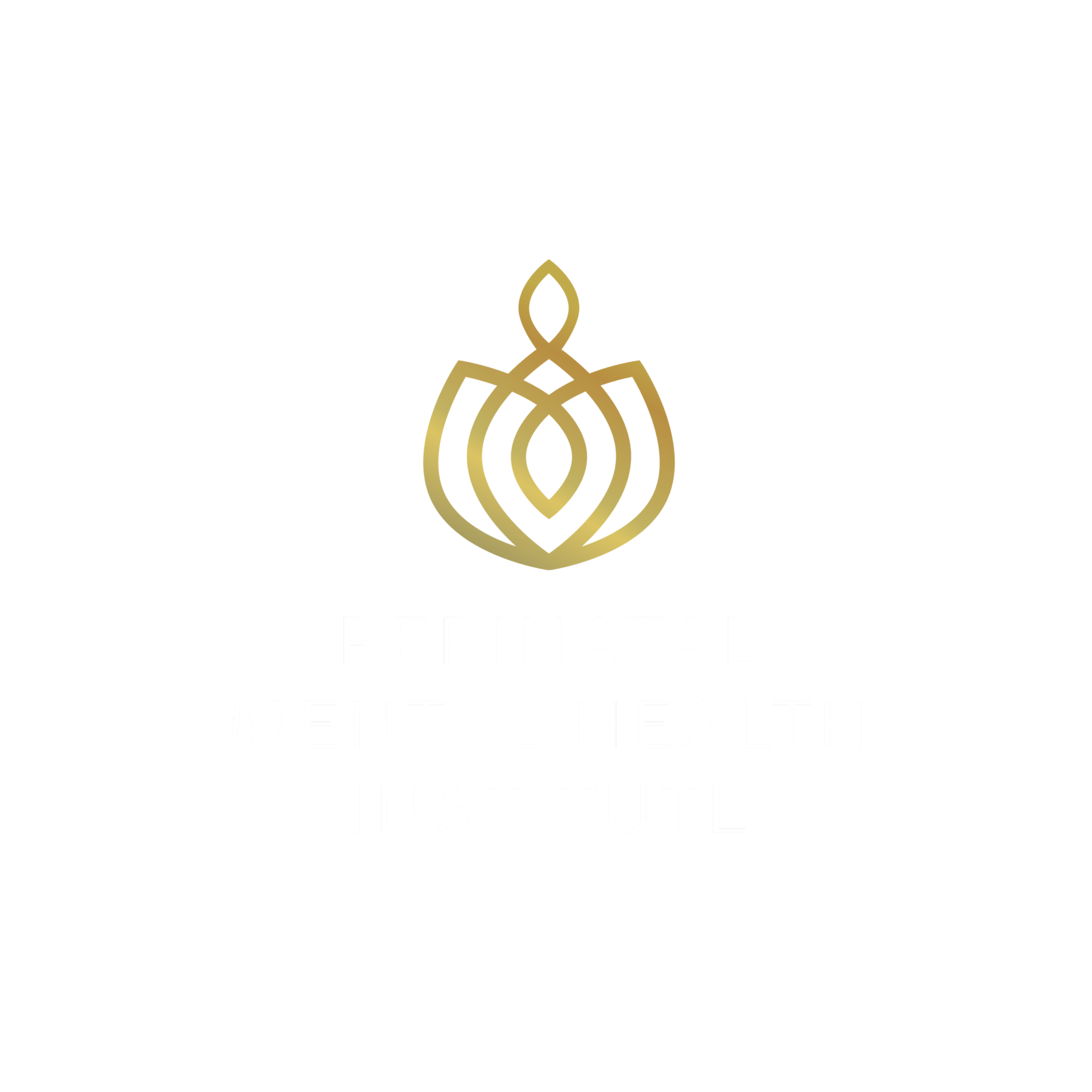 A black background with the logo of the Permanente Medical Group, which features a stylized gold and blue emblem, along with the text 'PERMANENTE MENTAL HEALTH INSTITUTE' in white.