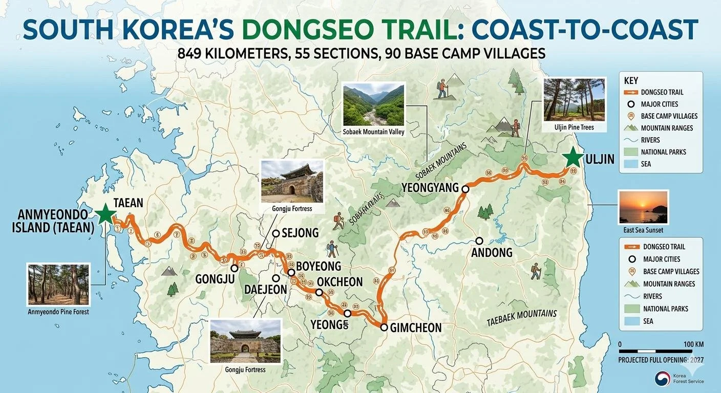 Is the Dongseo Trail Open Yet? A 2026 Update