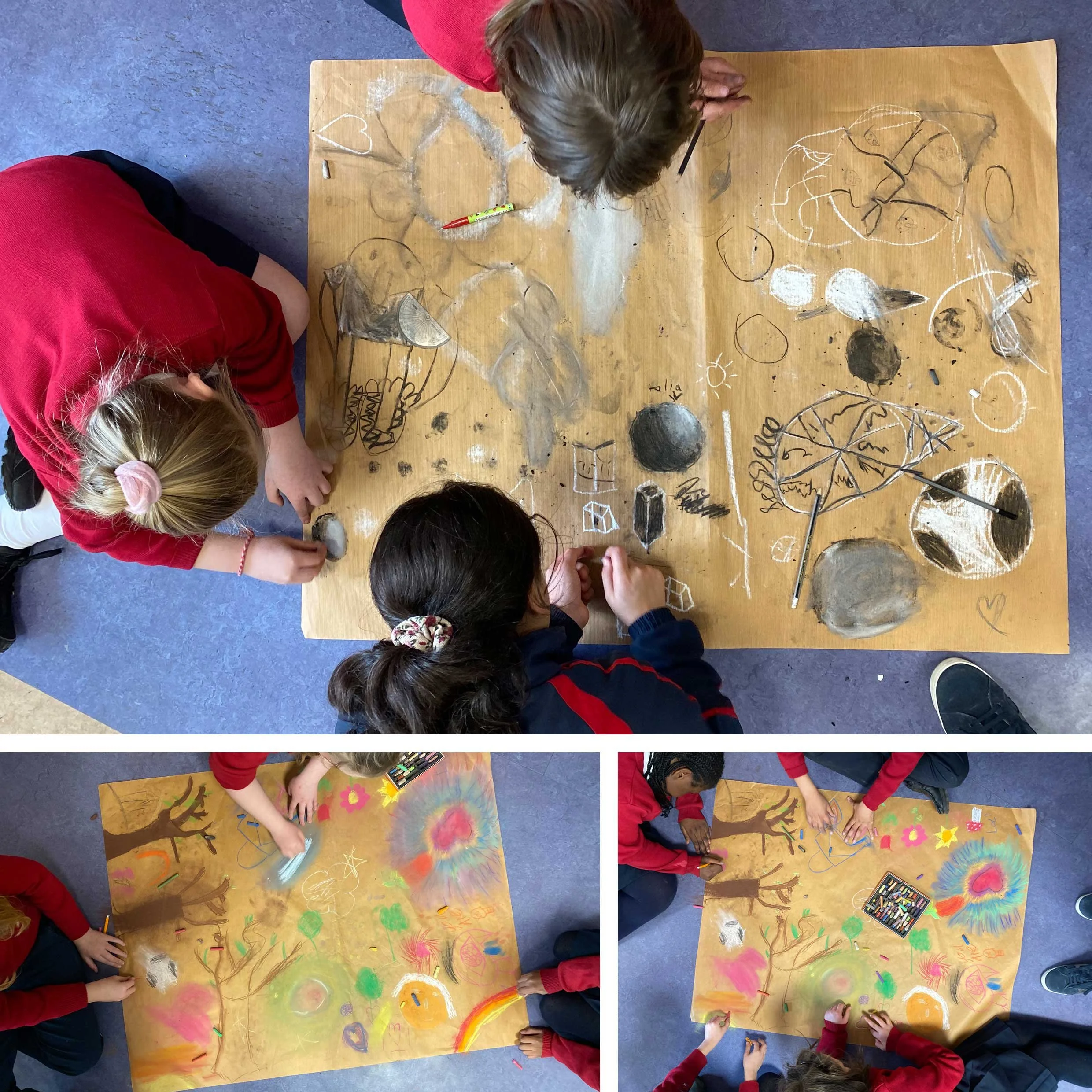 Collaborative Mixed Media National Gallery Workshop