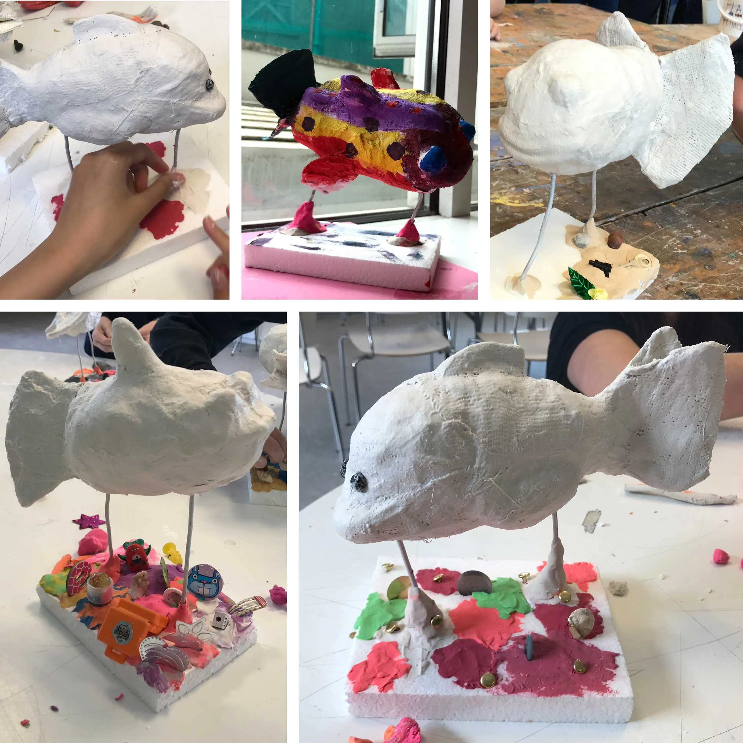 Mod Roc Sculpture Primary Hugh Lane Gallery