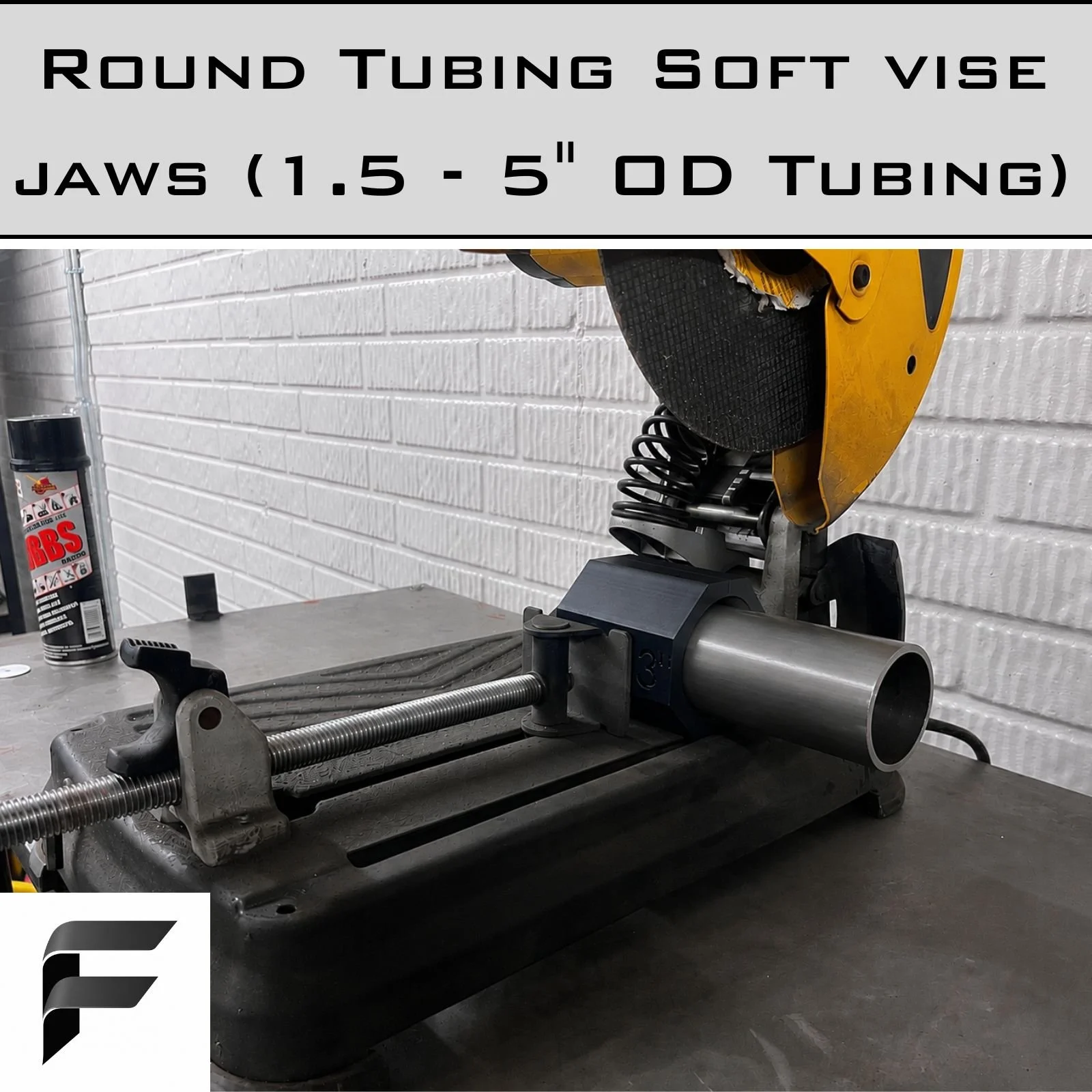 Round Tubing Soft Vise Jaws | Non-Marring Clamp Inserts | 1 - 5