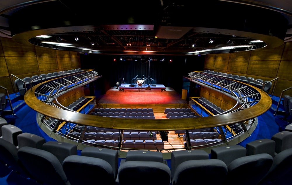400 Hall Theatre, Repton, interior of the balcony
