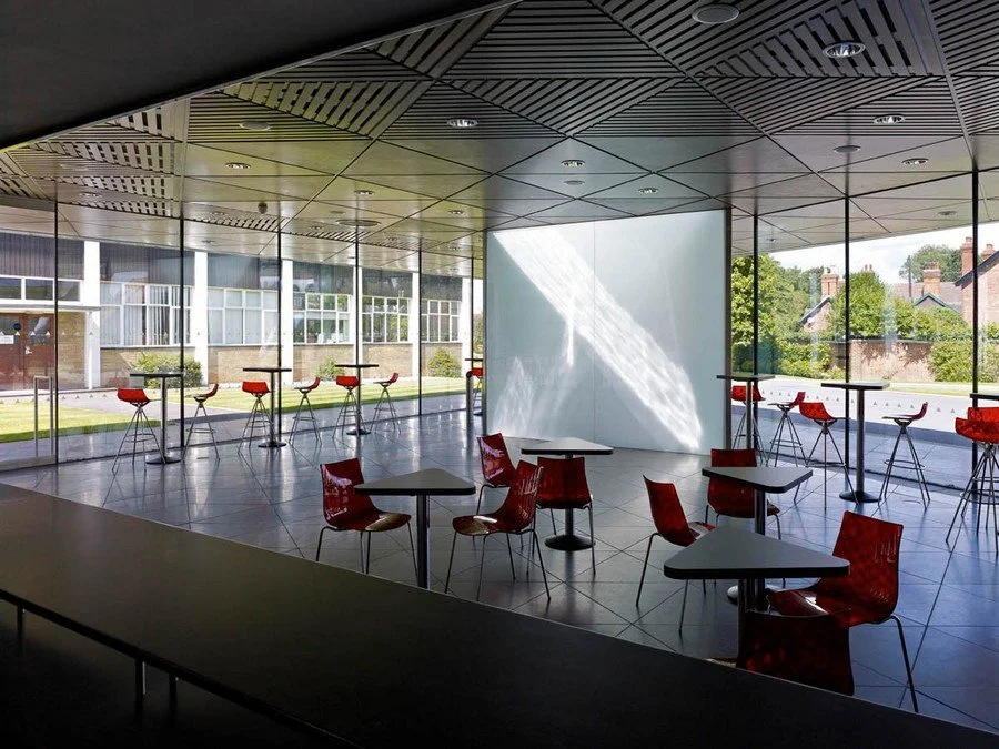 400 Hall Theatre, Repton, atrium