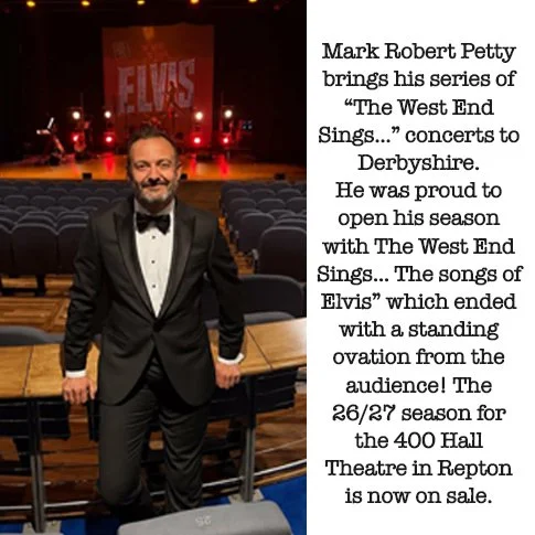 Mark Robert Petty brings "The West End Sings" to Repton's 400 Hall Theatre