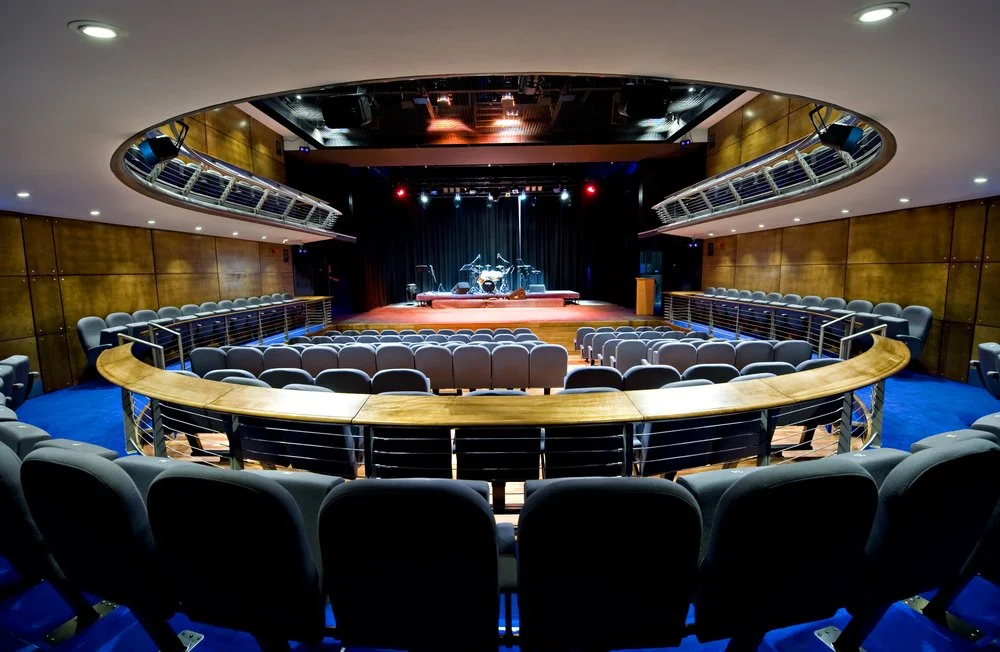 400 Hall Theatre, Repton, interior in the stalls