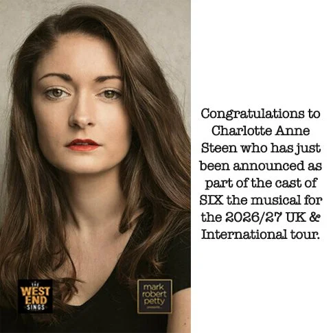 Charlotte Anne Steen of The West End Sings... to tour with SIX the musical