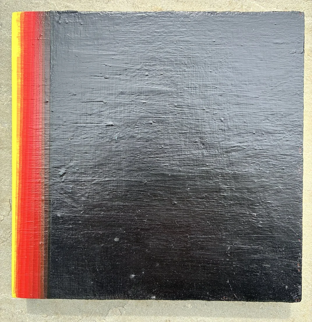 Untitled_P1_2025. Acrylic on birch ply 
15 x 15 cm