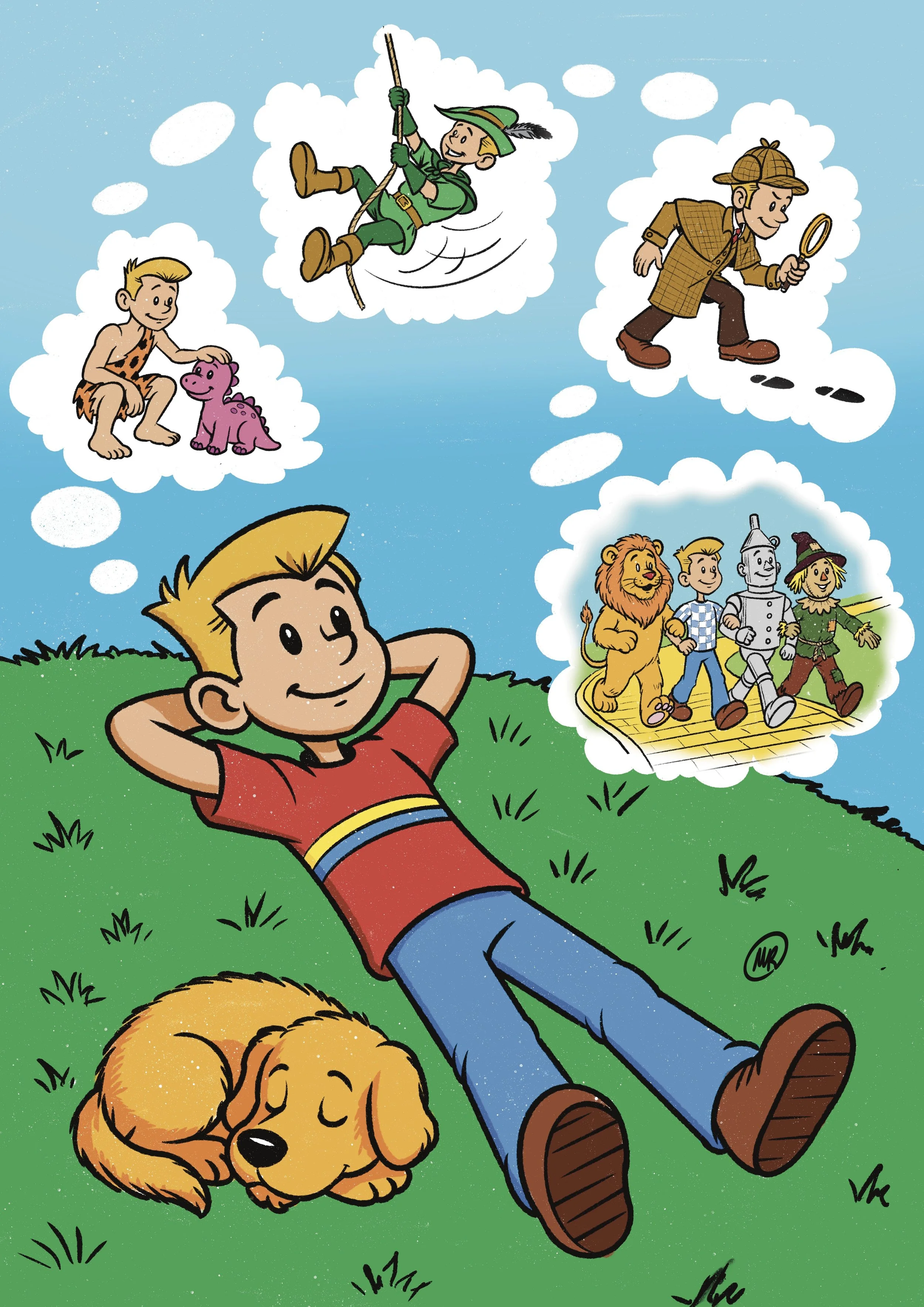 Bob daydreaming picture