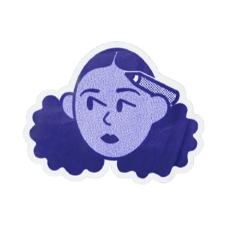 Illustration of Tara with a pecil behind her ear