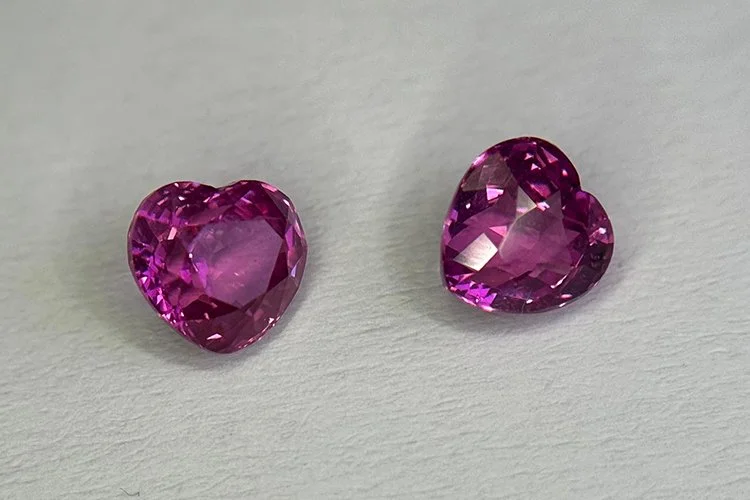 2.04 Total Ct. Hot Pink Sapphires